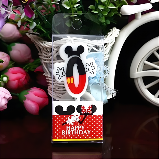 Mickey Birthday Candle